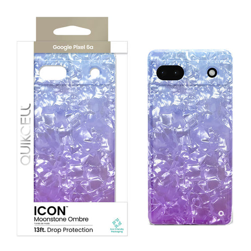Quikcell Google Pixel 6a ICON Fashion Case Moonstone Ombre