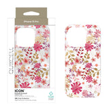 Quikcell Apple iPhone 15 Pro ICON Fashion Case Roseate Bouquet