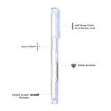 Quikcell Apple iPhone 16 Pro ICON Fashion Case Serene Shimmers