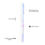 Quikcell Apple iPhone 16 Pro Max ICON Fashion Case Serene Shimmers