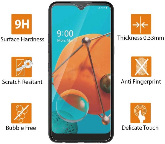 T-Mobile REVVL 6 Pro 5G/REVVL 6x PRO/REVVL V PLUS 5G 2021 LCD Full Glue Clear Screen Protector