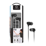 Quikcell   MEDLEY 3.5mm Wired Headset Black