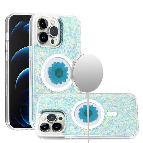 IPHONE 15 PRO RING CASE FLOWER