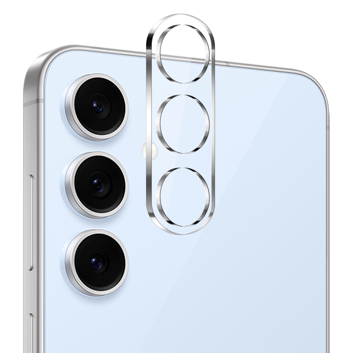 Samsung S24 FE Camera Clear Tempered Glass(2.5D)