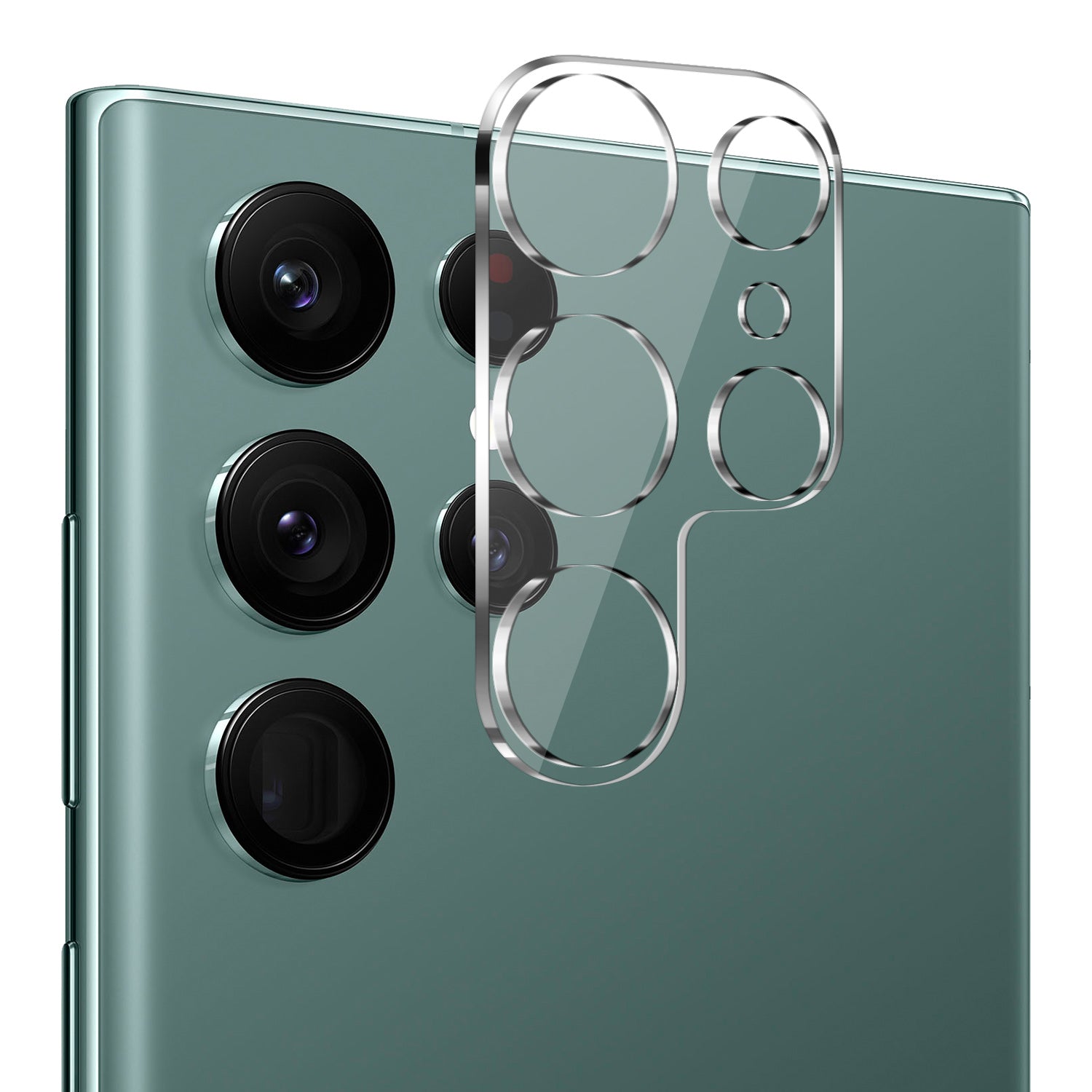 Samsung Galaxy S22 Ultra Camera Clear Tempered Glass(2.5D)