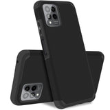 Revvl 6 Pro 5G Tough Strong Hybrid (Magnet Mount Friendly) Case Cover - Black
