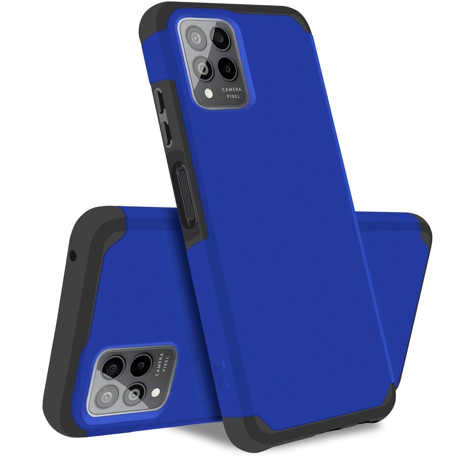 Revvl 6 Pro 5G Tough Strong Hybrid (Magnet Mount Friendly) Case Cover - Classic Blue