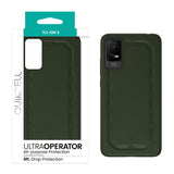 Quikcell TCL ION X ULTRA OPERATOR Rugged Protective Case Army Green