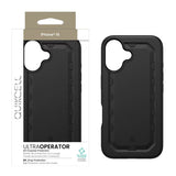 Quikcell Apple iPhone 16 ULTRA OPERATOR Rugged Protective Case Armor Black