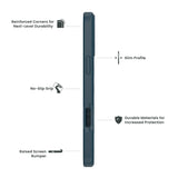 Quikcell Apple iPhone 16 Plus ULTRA OPERATOR Rugged Protective Case Navy Blue