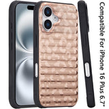 iPhone 16 Plus 6.7 inch Magnetic Chrome Case - Solid Black