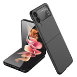 Samsung Z Flip 7FE / Flip 6 Flip Snap On Premium Matte Finish Case Cover - Black