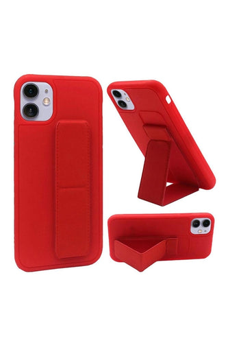 MAGNETIC KICKSTAND CASE FOR IPH 12 MINI - RED