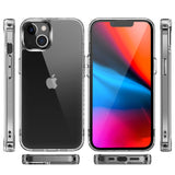 Apple iPhone 11 (XI6.1) PURE CRYSTAL Transparent Thick 2.0mm ShockProof Chromed Buttons Case Cover - Clear