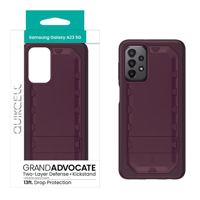 QUIKCELL SAMSUNG A23 GRAND ADVOCATE KICK PUNK PLUM