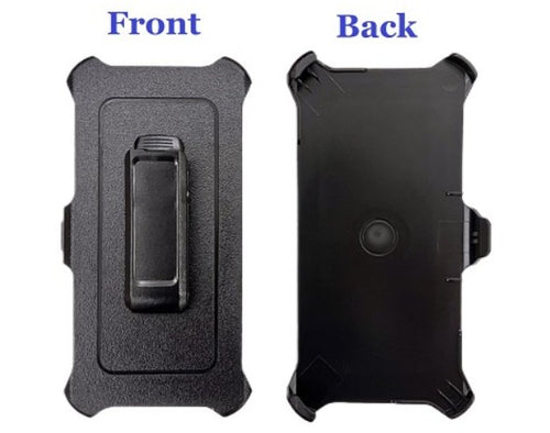 iPhone 17 Air Rugged Armor with Belt Clip Holster - Black
