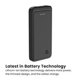 Quikcell PowerFuel 10k Portable PowerBank Black