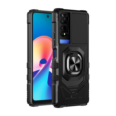 TCL 50 XE 5G Magnetic W/ Ringstand Cases Black