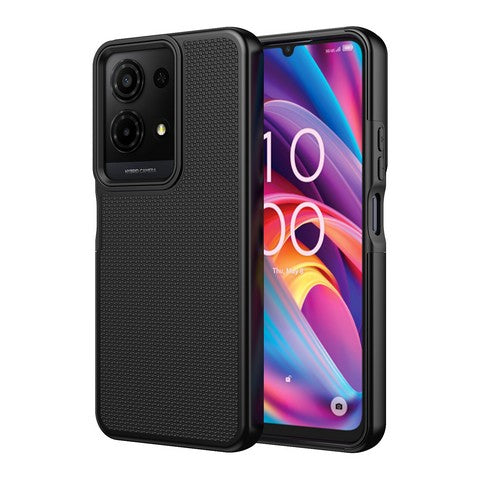 TCL K32 5G TCL K33 5G Premium Hybrid Dual Layer Case Black