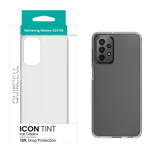 Quikcell Samsung Galaxy A23 5G ICON TINT Translucent Case Ice