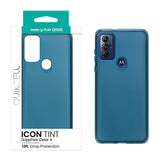 Quikcell Moto G PLAY 2023 ICON TINT Translucent Case Sapphire