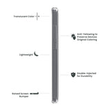 Quikcell TCL ION X ICON TINT Translucent Case Ice