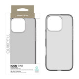 Quikcell Apple iPhone 16 Pro ICON TINT Translucent Case Smoke