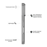 Quikcell Apple iPhone 16 Pro ICON TINT Translucent Case Smoke