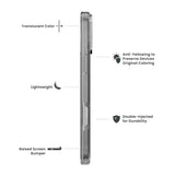 Quikcell Apple iPhone 16 Plus ICON TINT Translucent Case Smoke