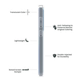 Quikcell Samsung Galaxy S25 FE ICON TINT Translucent Case Ice