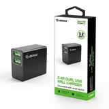 2.4 Dual USB Wall Adapter (12/48)