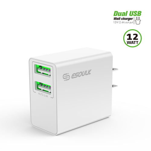 2.4 Dual USB Wall Adapter(12/48)