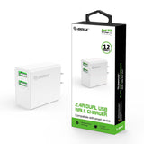 2.4 Dual USB Wall Adapter(12/48)