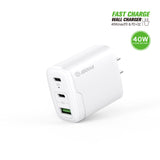 40W Dual PD+QC Fast Wall Charger (12/48)