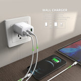 40W Dual PD+QC Fast Wall Charger (12/48)