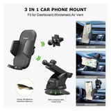 Air Vent & Dashboard 2 In 1 Car Phone Mount (12/48)