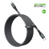 6Ft 100W USB-C To USB-C Charging & Data Sync Cable (12/48)