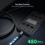 6Ft 100W USB-C To USB-C Charging & Data Sync Cable (12/48)