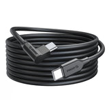 3Ft Right Angle USB-C To USB-C Charging Cable (12/144)