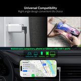 3Ft Right Angle USB-C To USB-C Charging Cable (12/144)