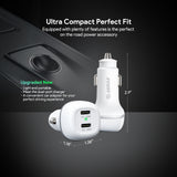 60W PD Dual USB-C Car Charging Plug