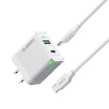 30W PD&QC Wall Charger +5Ft USB-C To USB-C Cable (12/48)