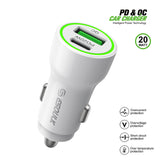 20W PD&QC Car Charger (12/144)