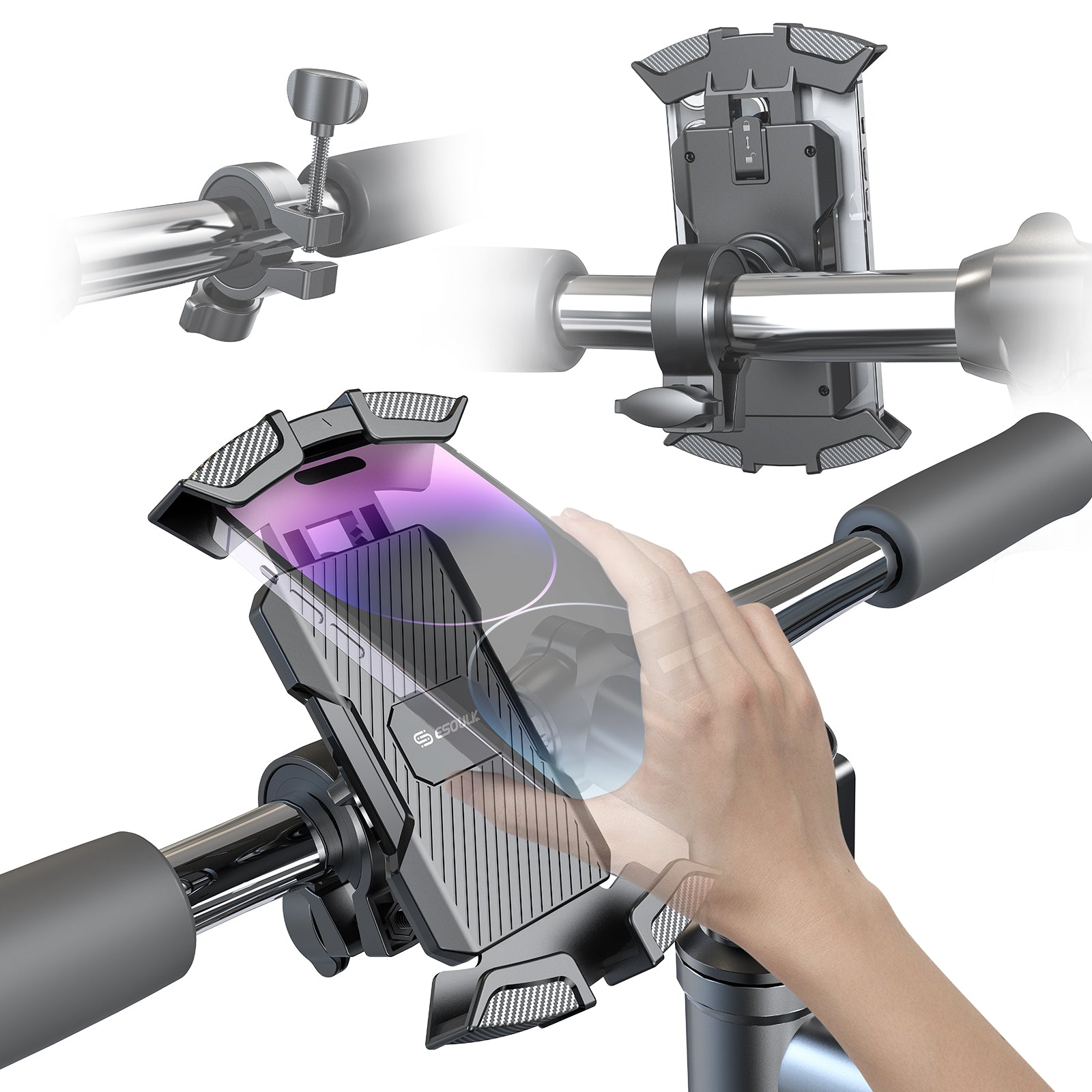 Universal Bicycle Mount For Smart Phone (12/48)