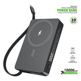 10000mAh Built-In Cable Magnetic Power Bank (12/48)