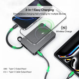 10000mAh Built-In Cable Magnetic Power Bank (12/48)