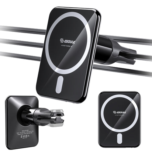 15W Magnetic Wireless Charger Air Vent Car Mount (12/48)