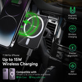 15W Magnetic Wireless Charger Air Vent Car Mount (12/48)