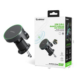 15W 2-in-1 Magnetic Wireless Car Charger (12/48)