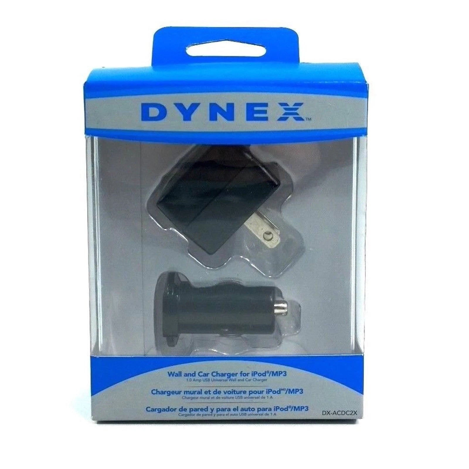 DYNEX 2 IN 1 CHARGER SET DX-ACDC2 - BLACK